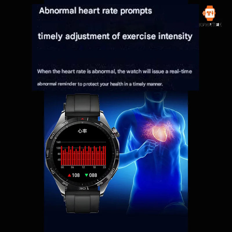 Popular V20PRO round screen smart bracelet GT5 true rate waterproof NFC dual payment AI multi-function smart watch