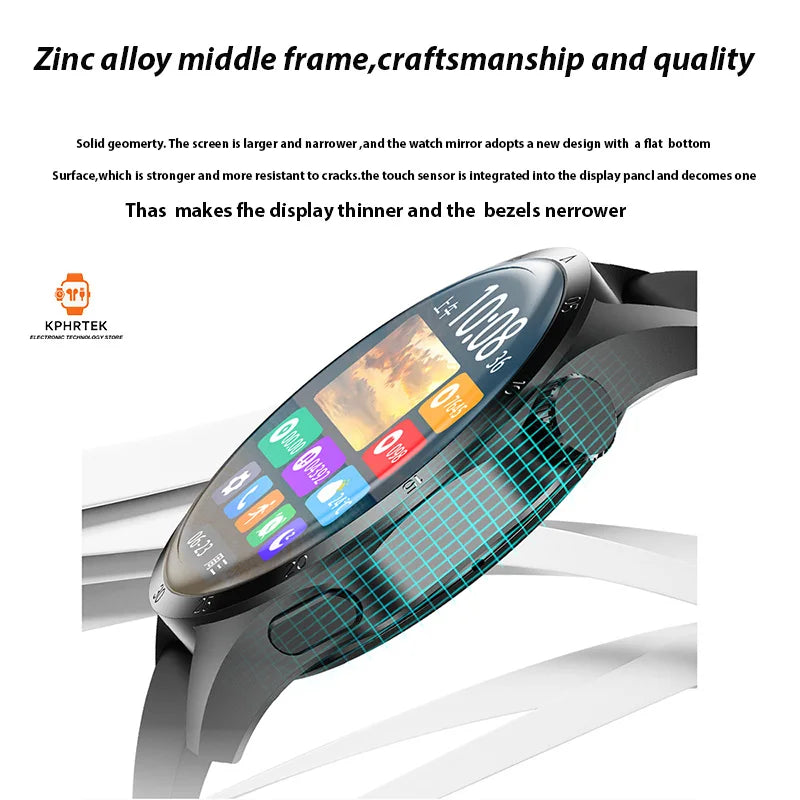 Popular V20PRO round screen smart bracelet GT5 true rate waterproof NFC dual payment AI multi-function smart watch