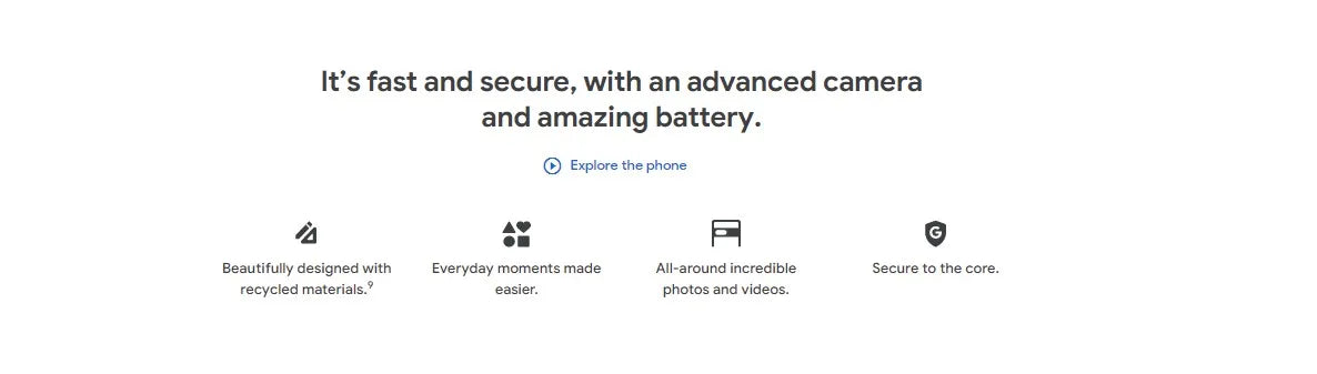Newest Google Pixel 7 5G Smartphone 6.3" 8GB RAM 128GB/256GB ROM 4355mAh 50MP NFC Octa Core 4G LTE Android 13 Cell Phone 2022
