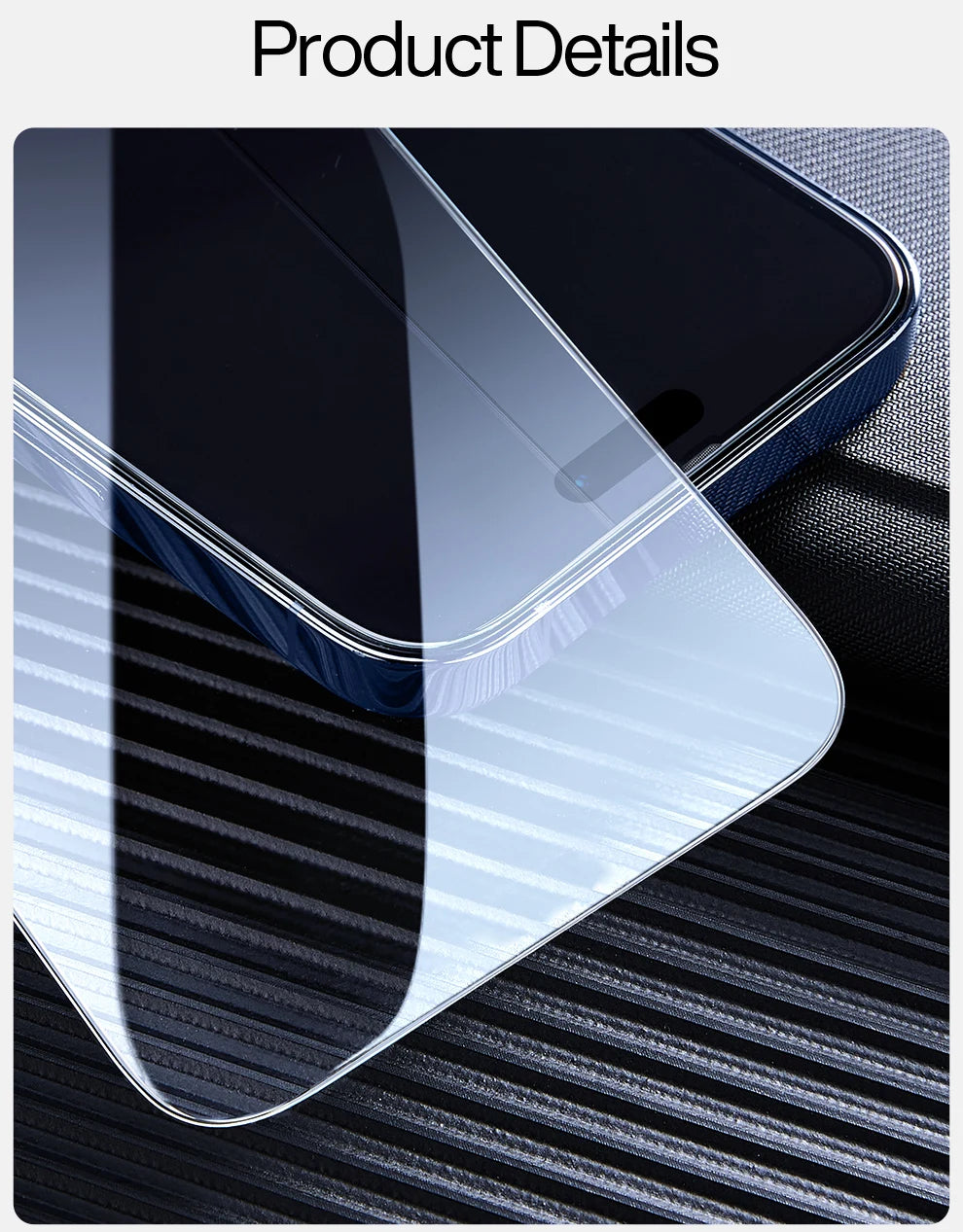 SmartDevil Screen Protector for iPhone 17 Pro Max 17 Air 17 16 Pro Max 15 14 13 15Pro Tempered Glass Non-full Cover Front Film