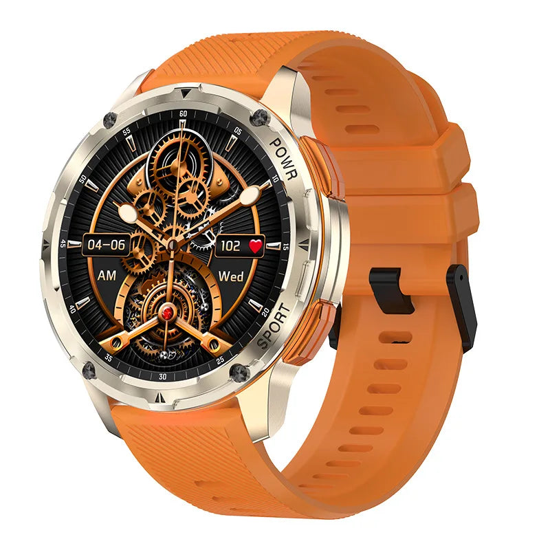 Smart Watch AK59 Bluetooth Call AI Voice 1.43inch AMLOED HD Large Screen Heart Rate Outdoor Sport Men Women Smartwatch