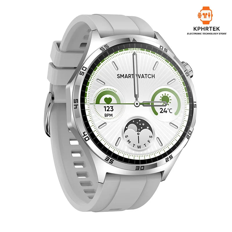 Popular V20PRO round screen smart bracelet GT5 true rate waterproof NFC dual payment AI multi-function smart watch