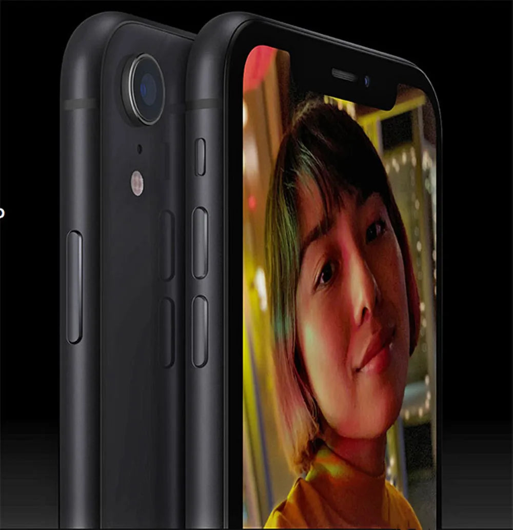 Apple iPhone XR Original 6.1" Liquid Retina IPS LCD RAM 3GB ROM 64GB/128GB/256GB 4G LTE IOS A12 Bionic Face ID Genuine Cellphone