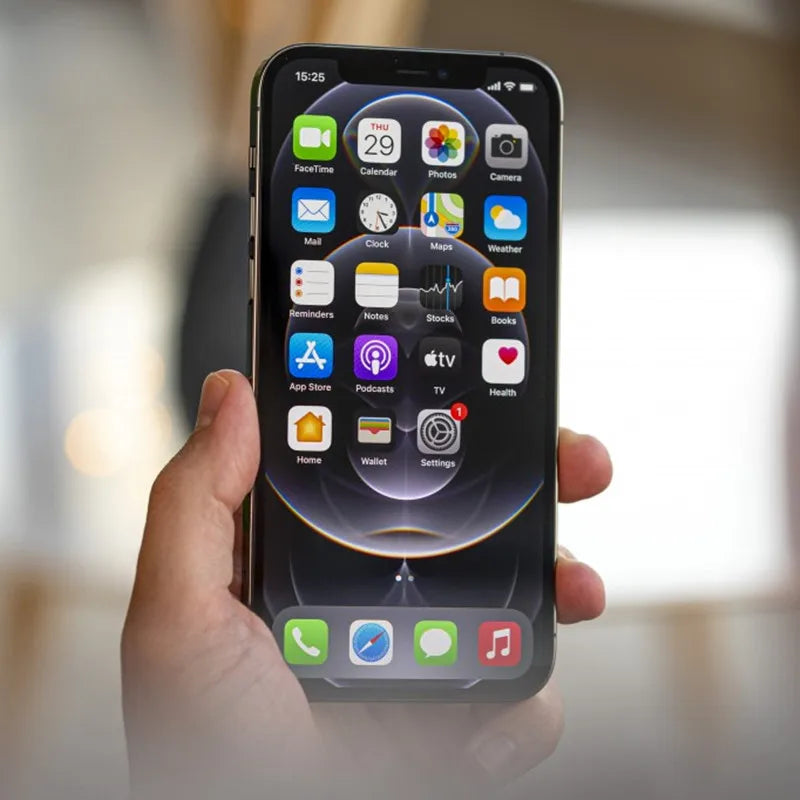 Genuine Apple iPhone 12 Pro Max 128/256/512GB ROM Original 6.7" Retina OLED RAM 6GB A14 Face ID NFC Unlocked 5G 98% New Phone - Universal Market
