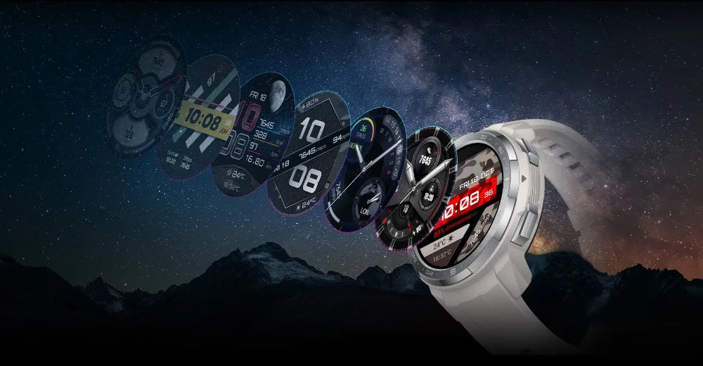 Original Honor Watch GS Pro Smart Watch SpO2 Smartwatch Heart Rate Monitoring Bluetooth Call 5ATM Sports Watch for Men