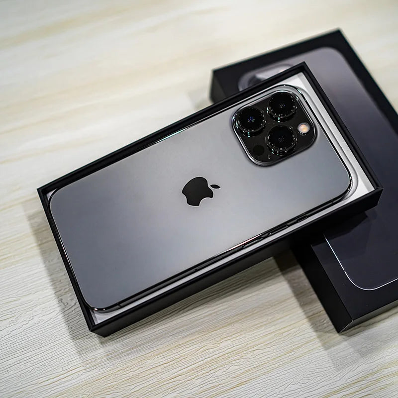 Apple iPhone 13 Pro Max 128/256/512GB/1TB ROM 6.7" Genuine Super Retina OLED 6GB RAM Unlocked A15 IOS Face ID NFC 98% New Phone