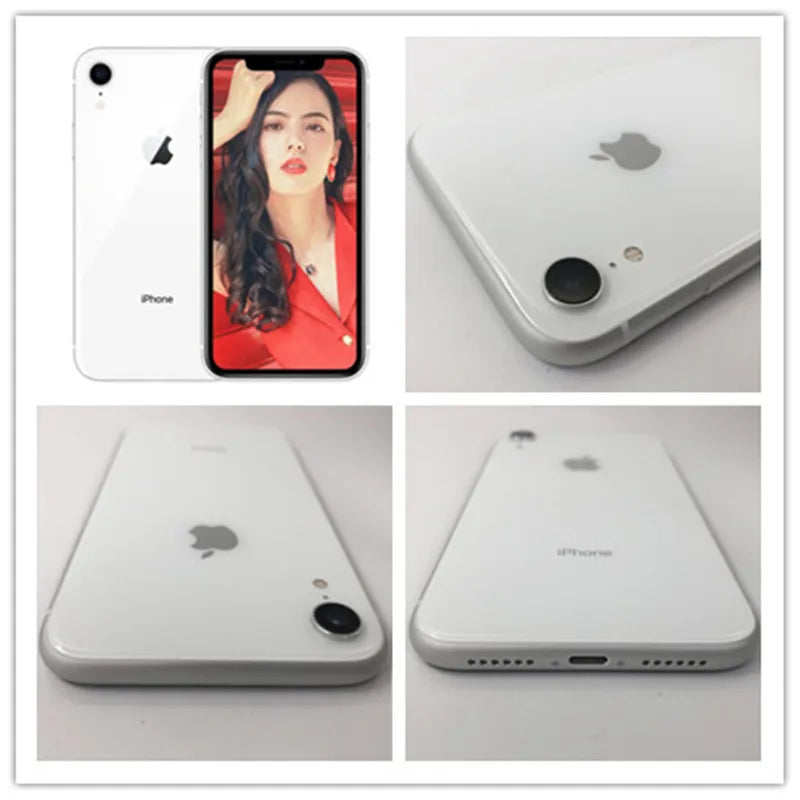 Apple iPhone XR xr Unlocked RAM 3GB ROM 64GB/128GB /256G Mobile Phone 4G LTE 6.1 Hexa-core 12MP Fingerprint used Smartphone