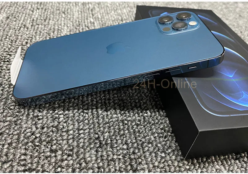 Genuine Apple iPhone 12 Pro Max 128/256/512GB ROM Original 6.7" Retina OLED RAM 6GB A14 Face ID NFC Unlocked 5G 98% New Phone - Universal Market
