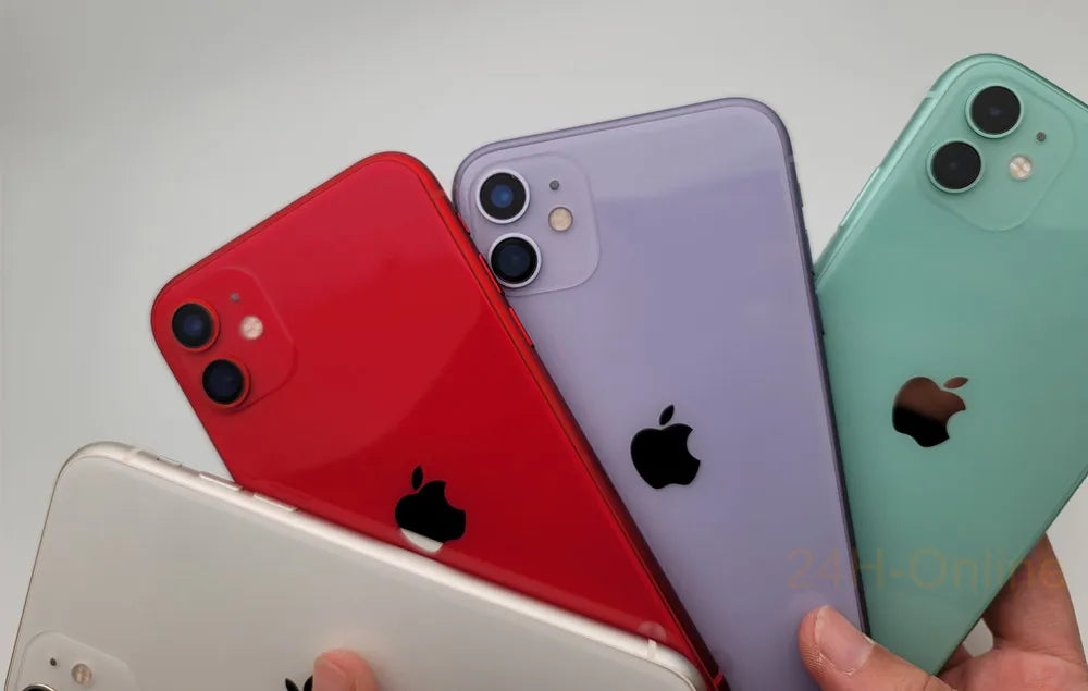 Apple iPhone 11 64/128/256GB ROM 6.1" Original Liquid Retina IPS LCD Face ID A13 IOS Genuine iPhone11 Unlocked 4G LTE Cellphone - Universal Market