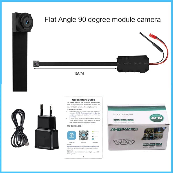 1080P WIFI IP Mini Camera Module Smart Home Security 4K Smaller Portable Camcorder wireless Remote Control Secret Video Recorder - Universal Market