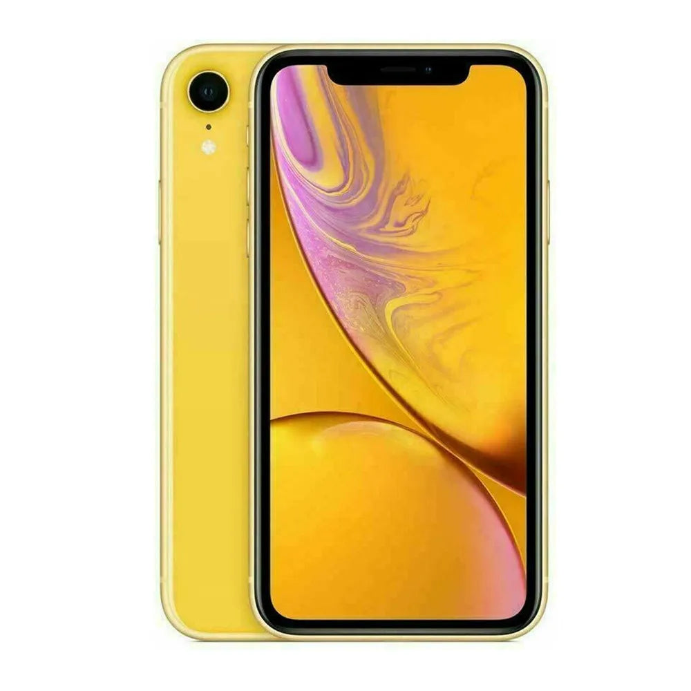 Apple iPhone XR Original 6.1" Liquid Retina IPS LCD RAM 3GB ROM 64GB/128GB/256GB 4G LTE IOS A12 Bionic Face ID Genuine Cellphone