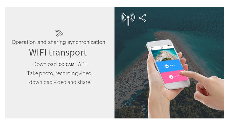 4K Video Camera for Blogger, Ordro EP6 PLUS Mini WiFi YouTube Vlogging Digital Camcorder Head Wearable POV FPV Recorder