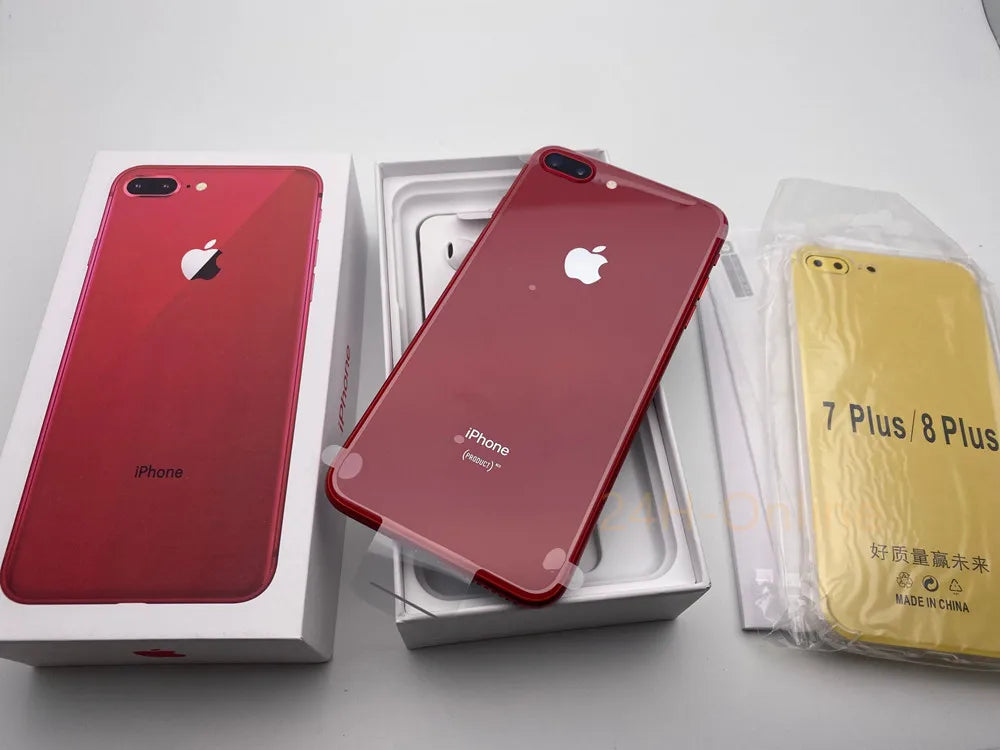 Original Apple iPhone8 Plus iPhone 8 Plus 8P 64GB 256GB ROM 5.5" IPS LCD iOS 4G LTE RAM 3GB Hexa Core 12MP Fingerprint