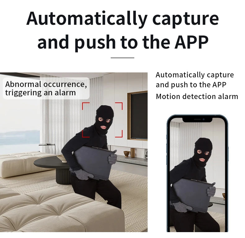 Wireless Mini Camera 5MP Security Wifi Camera Motion Detection Surveillance Home Smart Recorder Infrared Night Vision V380 Pro