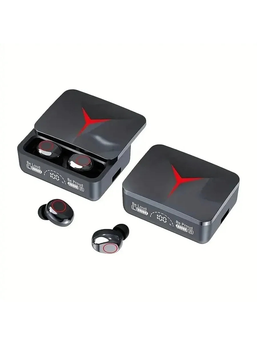 VIKEFON M90 TWS Bluetooth 5.3 Earphones Wireless Headphones Touch Control Gaming Headsets HIFI Stereo Sound Reduction With Mic - Universal Market