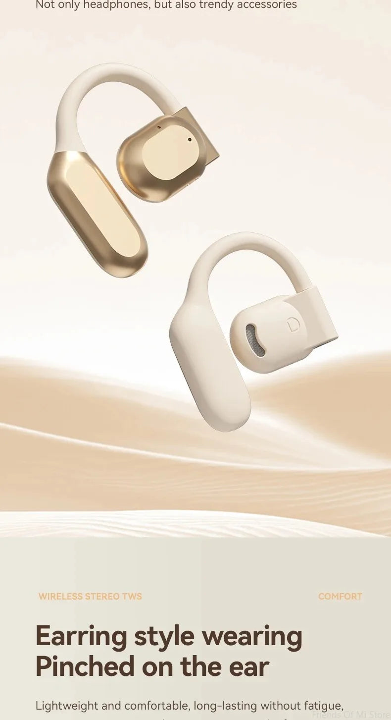 XIAOMI M62 Open Hanging Wireless Earphones with Air Bone Conduction Waterproof and Painless Wearing, Running Earphones with Mic - Universal Market