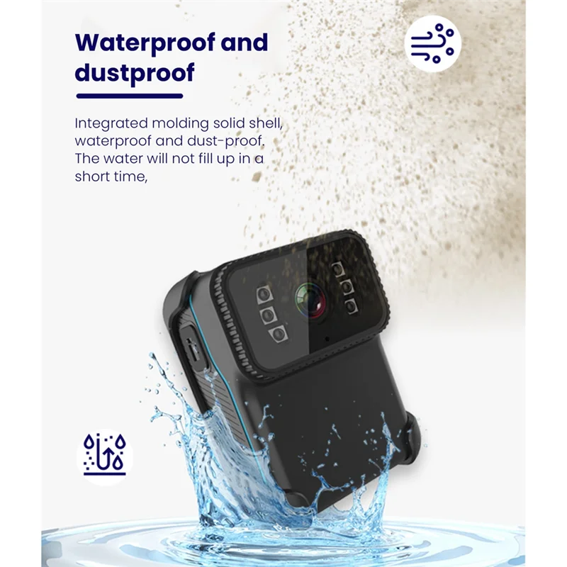 A34M-CS02 1080P HD Portable Body Action Camera CS02 Back Clip Action Camera Wifi DV Camcorder Loop Recording