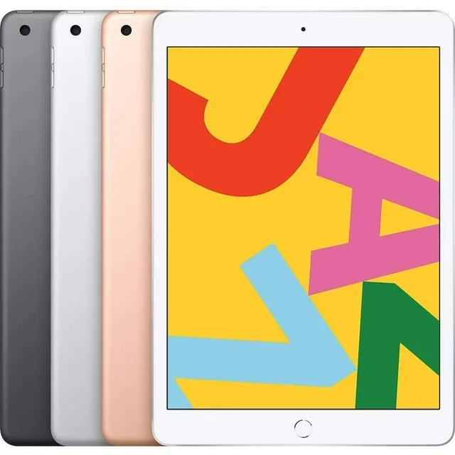Original Apple iPad 10.2'' 2020 Unlocked iPad 8th Gen Wifi+Cellular 32/128GB A12 Bionic Retina IPS LCD iOS 14 95% New Tablet
