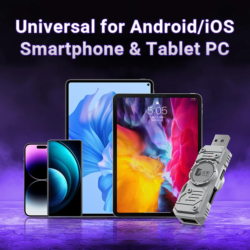 Gamwing M9 Mobile Game Converter - Universal Android iOS Gaming Adapter for Call of Duty Mobile