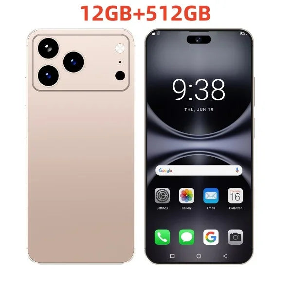 2025 HOT XS17 Pro Max 22GB 2TB 7.3inch HD Global Edition Original Smart Dual Card 8000mAh Battery Facial Recognition Function