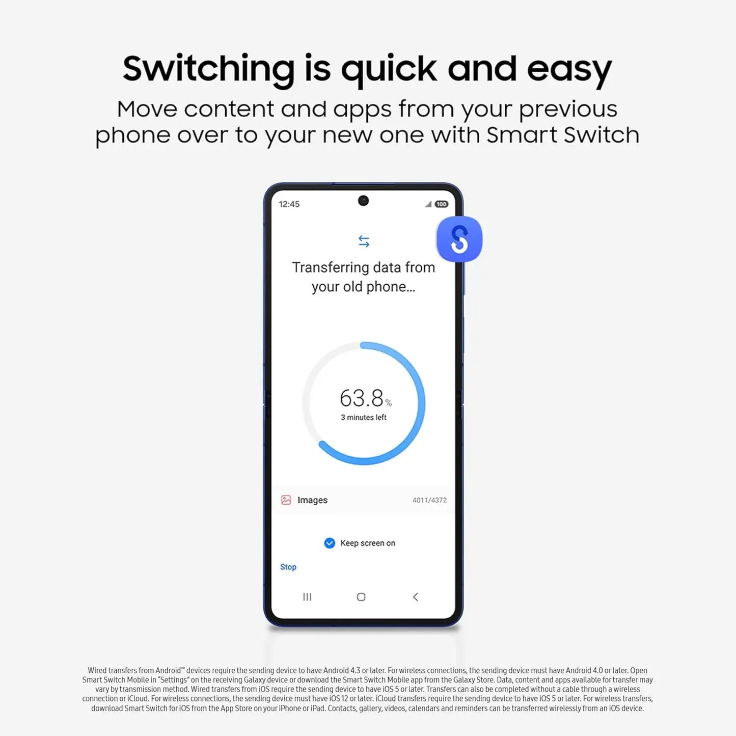 2025 New Samsung Galaxy Z Flip7 Foldable AI Smartphone Exynos 2500 6.9" Dynamic AMOLED Display 50MP Camera for Selfies 4300mAh