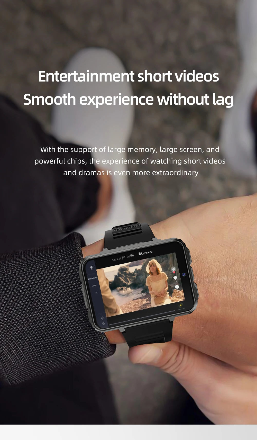 TLCRETE Smartwatch VP999 C90 Ultra Smart Watch Android Reloj Inteligente Con Tarjeta Sim Camera Gps Smart Watch for Iphone Sim C
