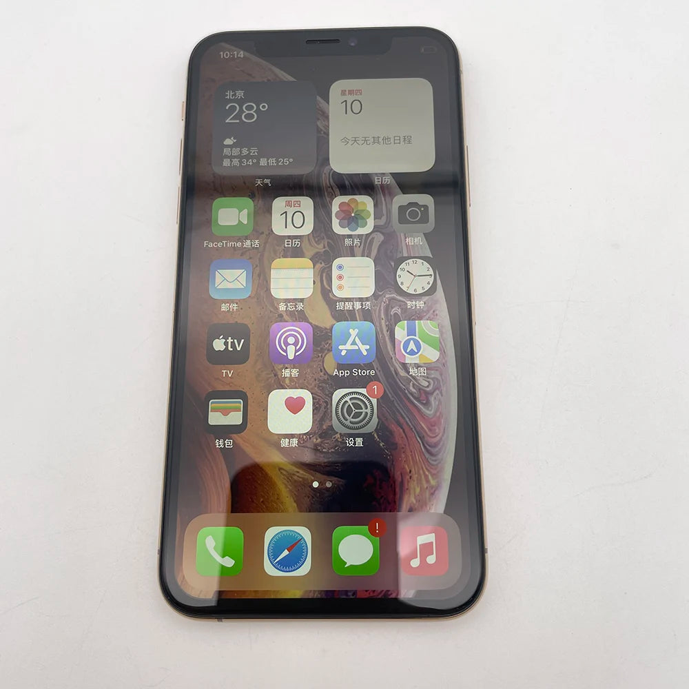 Apple iPhone XS 4GB RAM 64/256GB ROM Original Unlocked 5.8" Super Retina OLED Face ID NFC 4G CellPhone Fast Shipping
