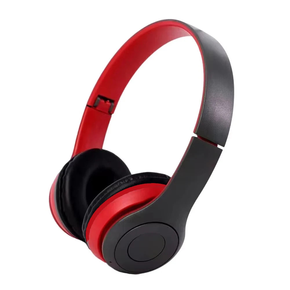 P47 Wireless Headphones Bluetooth 5.0 Earphones Foldable HIFI Stereo Bass for Music Gaming Kid Girl Earphone for Smartphone - Universal Market
