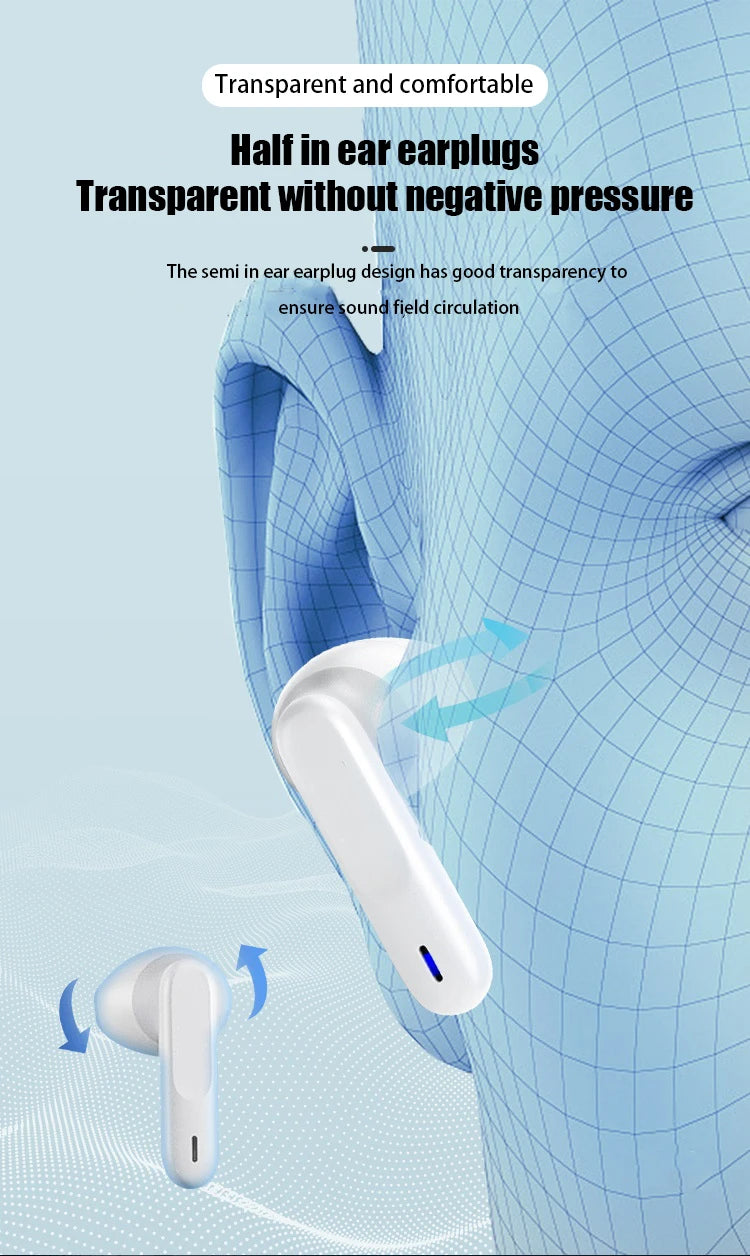 New Original Wave 300/W300 TWS True Wireless Earphones In-Ear Bluetooth earphones Gaming headset HIFI Sports Earbuds With Mic - Universal Market