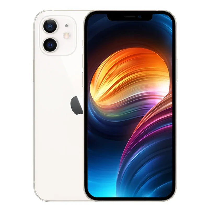 Original Apple iPhone 12 6.1" XDR OLED Unlocked RAM 4GB ROM 64/128/256GB A14 IOS Face ID NFC Original 5G iPhone12 - Universal Market
