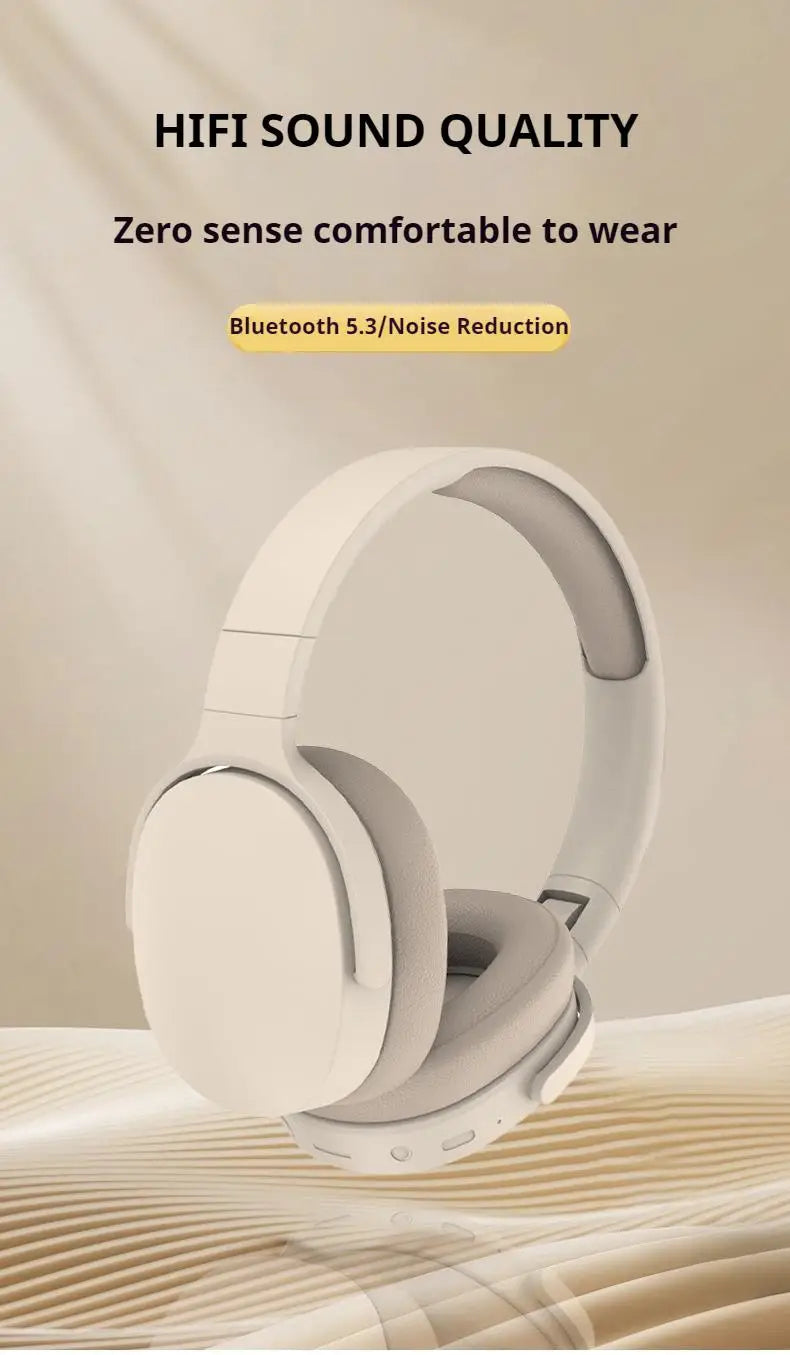 P2961 Wireless Bluetooth 5.3 Headphones Over TWS HIFI Stereo Headset Sports With Earphones Music Player With HD Mic High Quality - Universal Market
