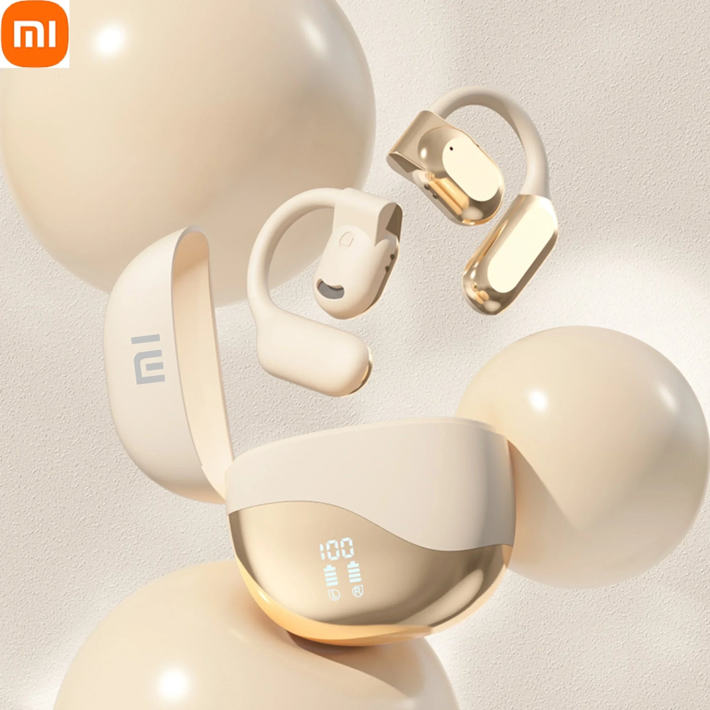 XIAOMI M62 Open Hanging Wireless Earphones with Air Bone Conduction Waterproof and Painless Wearing, Running Earphones with Mic - Universal Market