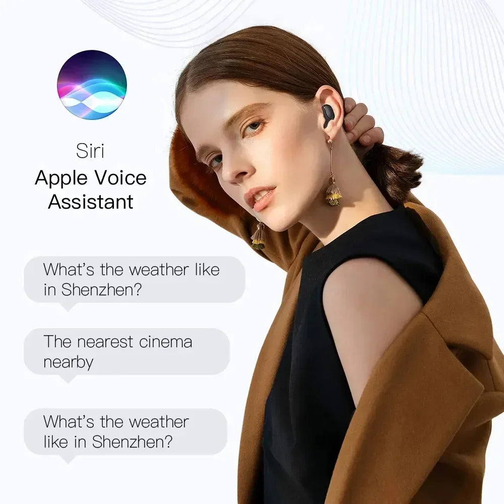 E6S TWS Bluetooth Earphones Wireless Bluetooth Headset Noise Cancelling Headsets With Microphone Headphones For Xiaomi Redmi - Universal Market