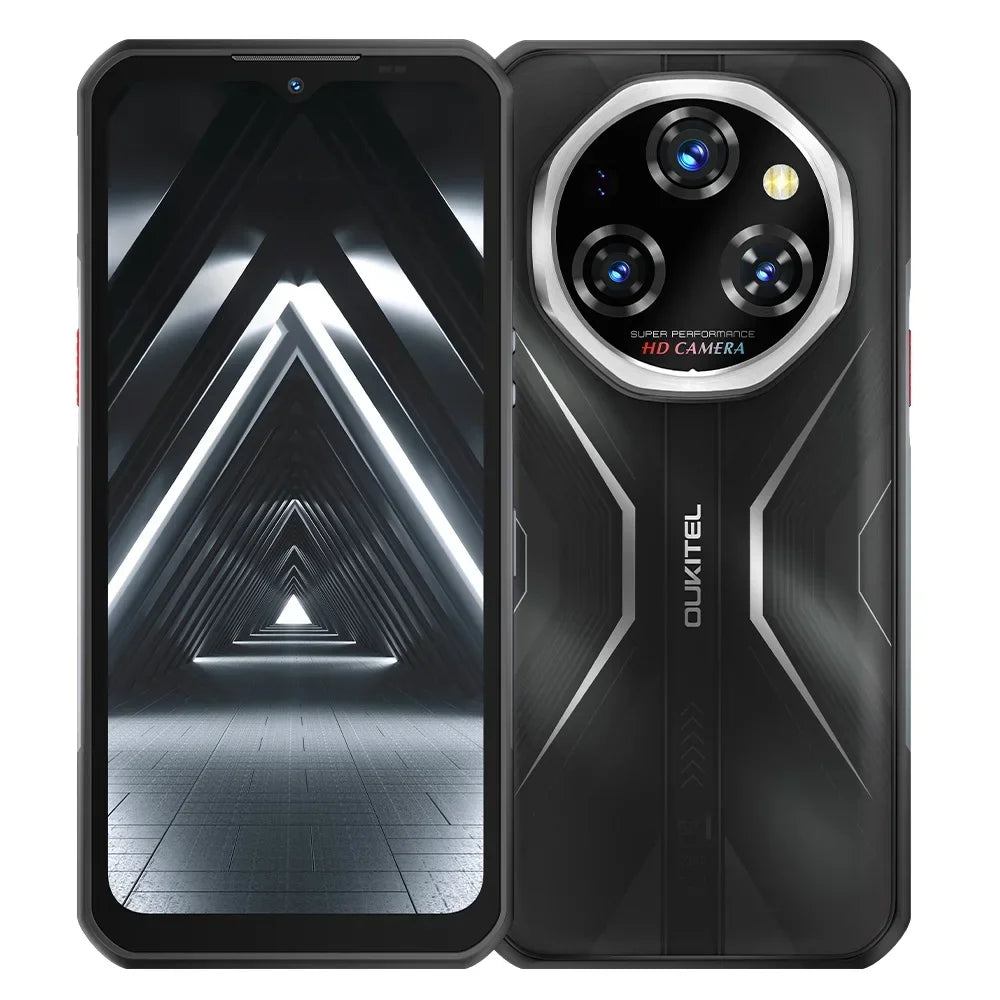 Oukitel WP55 Pro 5G Rugged Smartphone Android 15.0 New 6.6" Product Global Version 48GB(16+32) +512GB 108MP Cell Mobile Phone