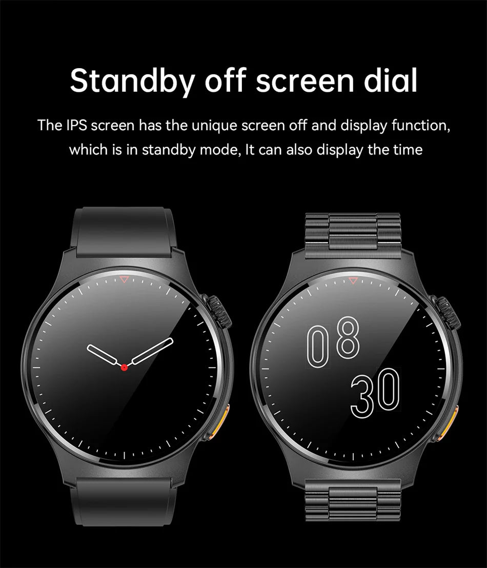 2025 New Outdoor Sport Smart Watch GPS Track Health Monitoring AI Voice Waterproof Fitness Bluetooth Call Smartwatch For HUAWEI