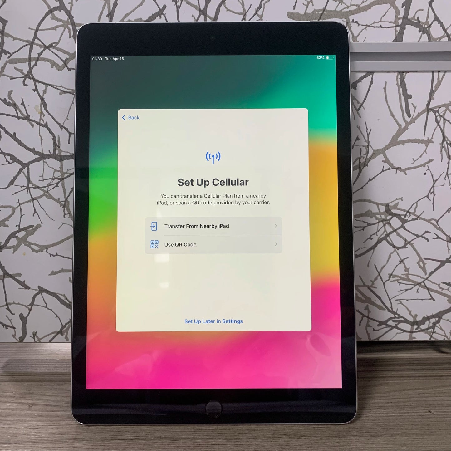 96% New Original Apple iPad 10.2(2021)Unlocked iPad 9th Gen Wifi+LTE/Wifi 64GB 10.2'' A14 Bionic Retina IPS LCD iOS 15 Tablet
