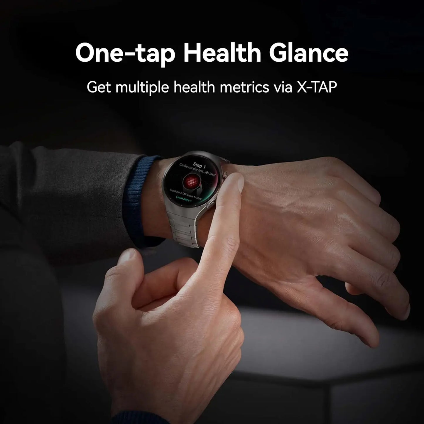 HUAWEI WATCH 5, eSIM Smartwatch, Multi-sensing X-TAP, Health MOT, Running Watches, Real-Time Blood Oxygen, iOS & Android