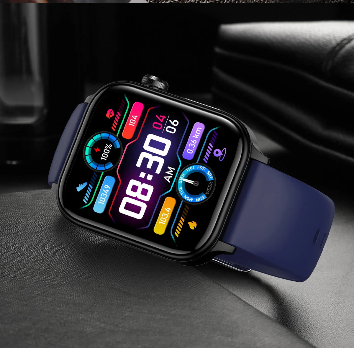 AI Diagnostic Detector Smart Watch Women Blood Lipid and Uric Acid Body Composition Test Women Menstrual Health Tracker 2025 New