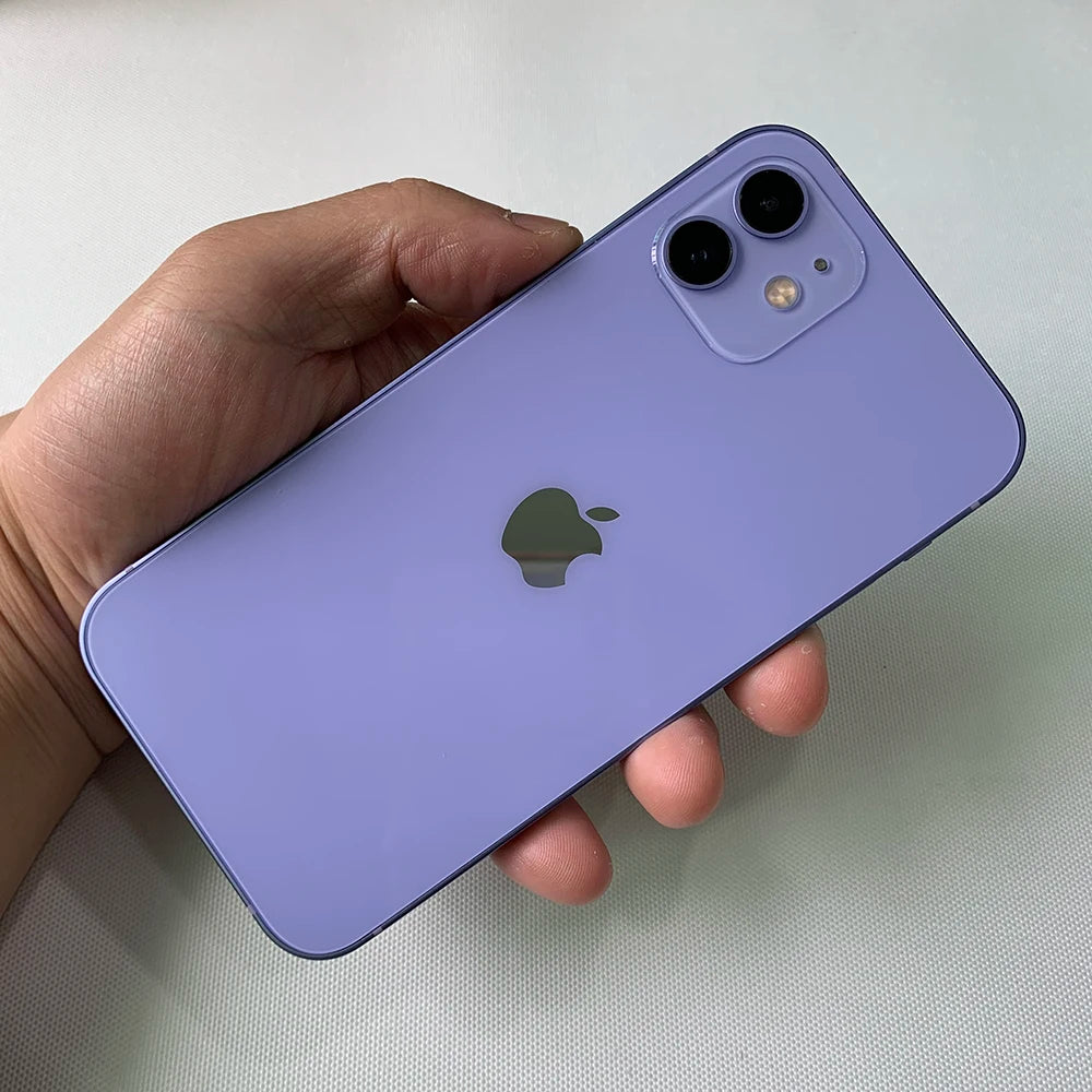 Original Apple iPhone 12 5G Mobile Phone Face ID 64GB/128GB NFC 6.1" Super Retina XDR OLED A14 IOS Hexa-Core iphone 12