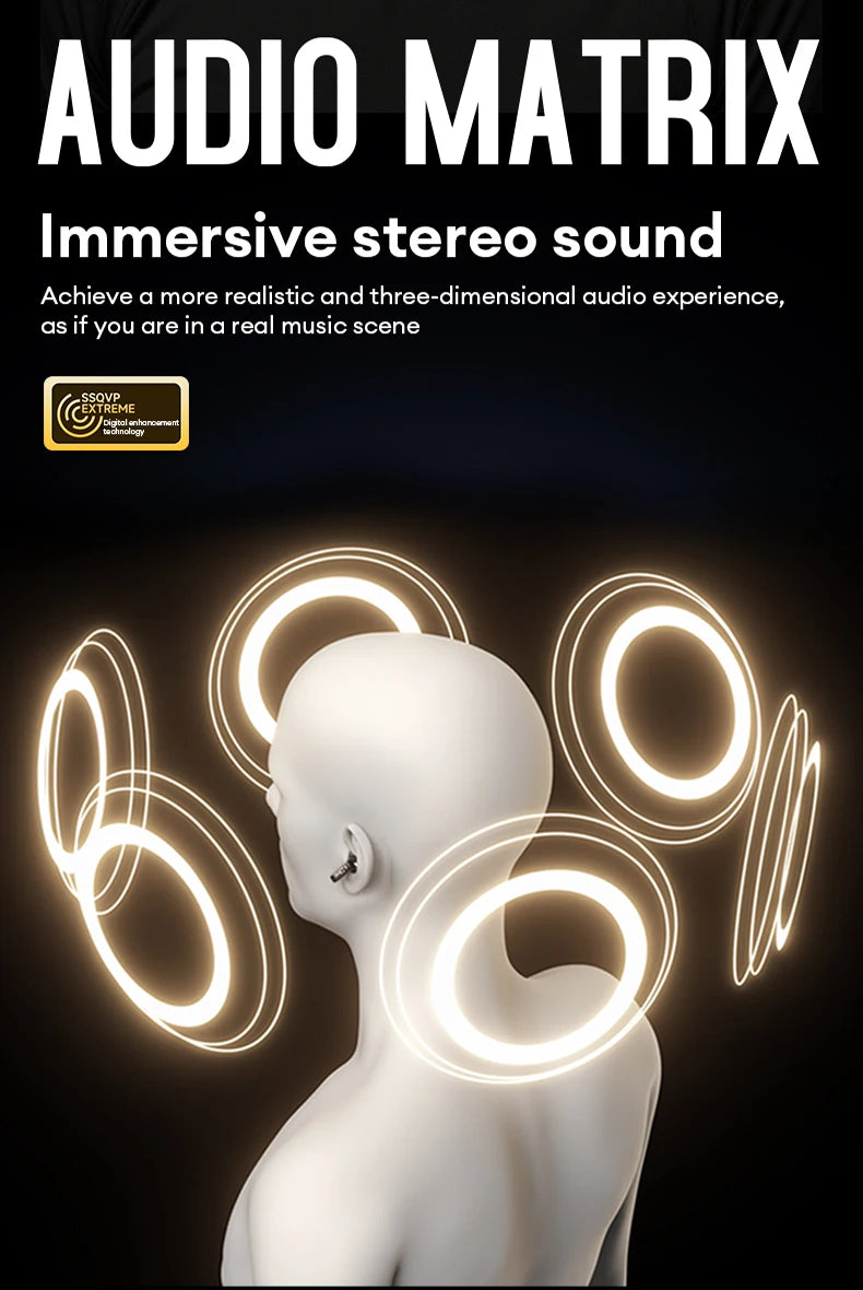 Choice TRANSFORMERS TF-T51 Bluetooth 5.4 TWS Earphones Low Latency Gaming Earbuds Long Endurance HiFi Music Headphones With mic - Universal Market