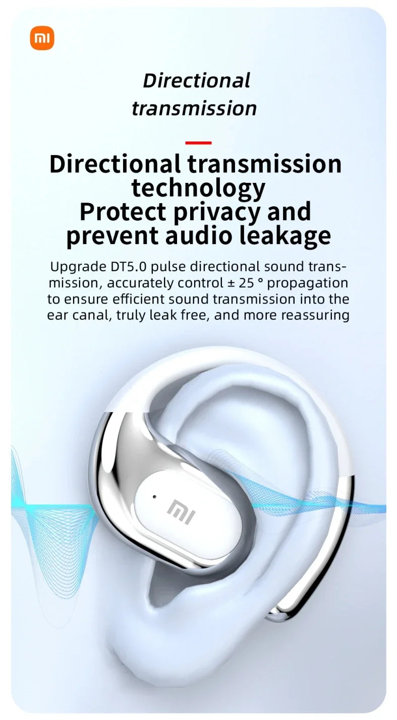 Xiaomi K02 Wireless Bluetooth 5.5 Smart with Microphone Noise Cancellation Sports OWS Long Resistance Headphones - Universal Market