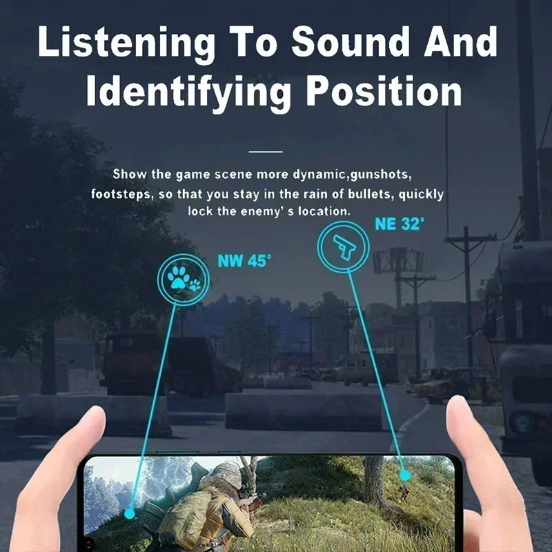 X15 TWS Gaming Earbuds Wireless Bluetooth Earphones With Mic Bass Audio Sound Positioning 9D Stereo Music HiFi Headset For Gamer - Universal Market