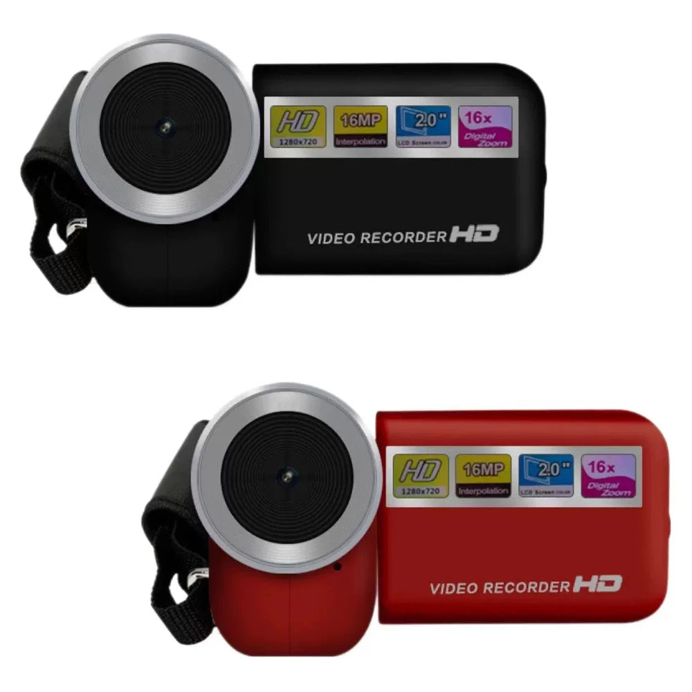 32GB 1080P 16MP 16X Zoom Digital Camera With Fill Light 2.0'' Rotatable Screen Camcorder HD Video Recorder Camera Birthday Gift