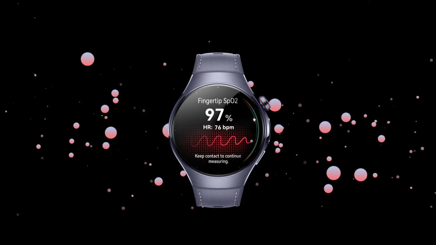 HUAWEI WATCH 5, eSIM Smartwatch, Multi-sensing X-TAP, Health MOT, Running Watches, Real-Time Blood Oxygen, iOS & Android