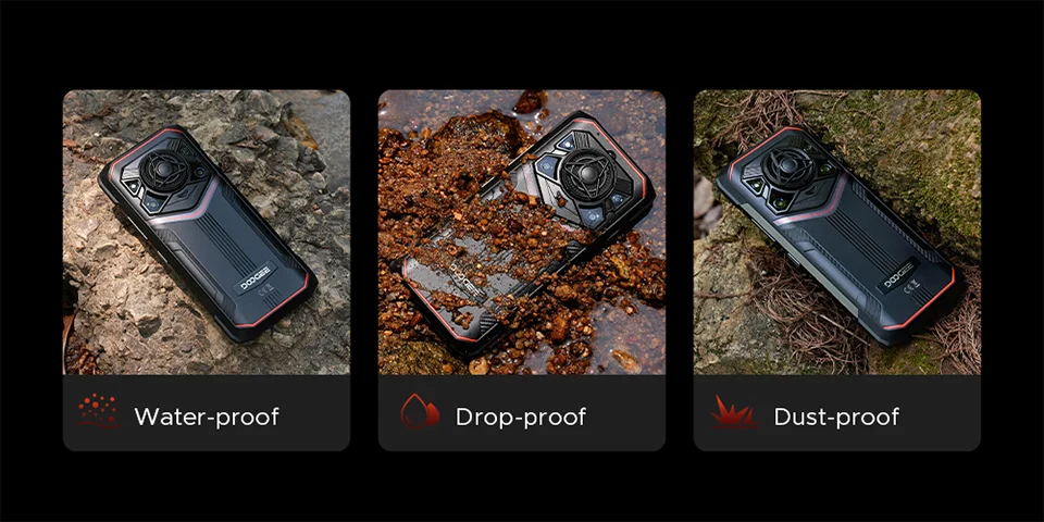 DOOGEE Blade20 Play 5G Rugged Smartphone Android 15 Gemini Al 10300mAh Battery 6.6'' Display AI Camera Mobile phone