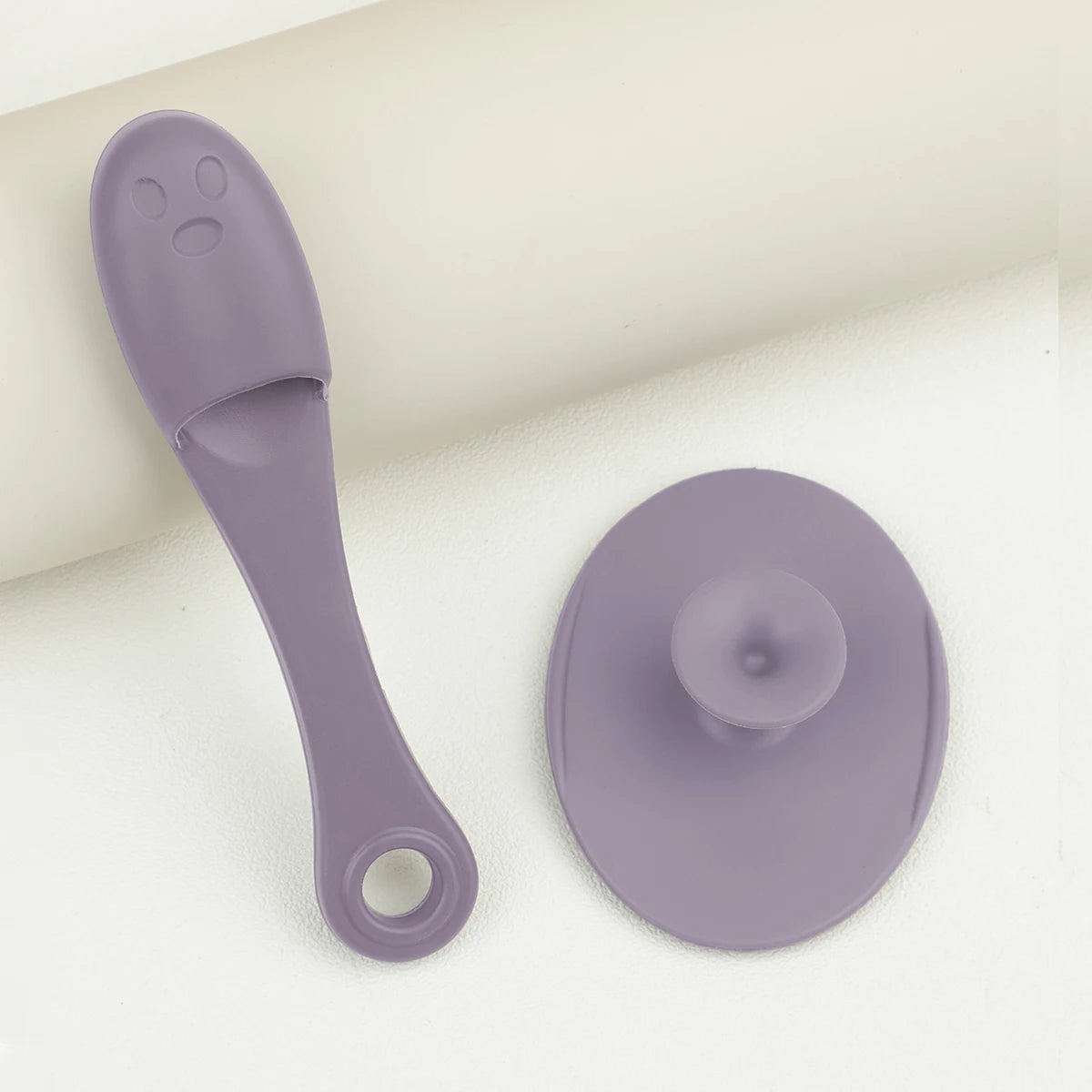 2pcs Set Facial Cleansing Brush Black Head Removal Brush Makeup Facial Skin Remover Suit