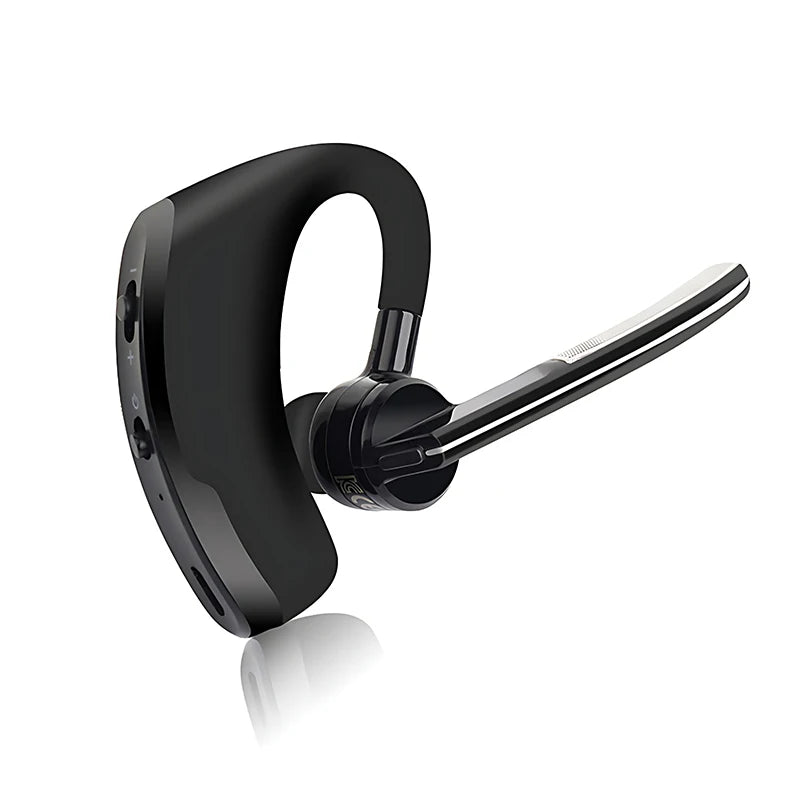New V8 Wireless Bluetooth Single Earphone With HD Mic Stereo Headset Handsfree Call Business Headphone For Sports Driving Travel - Universal Market