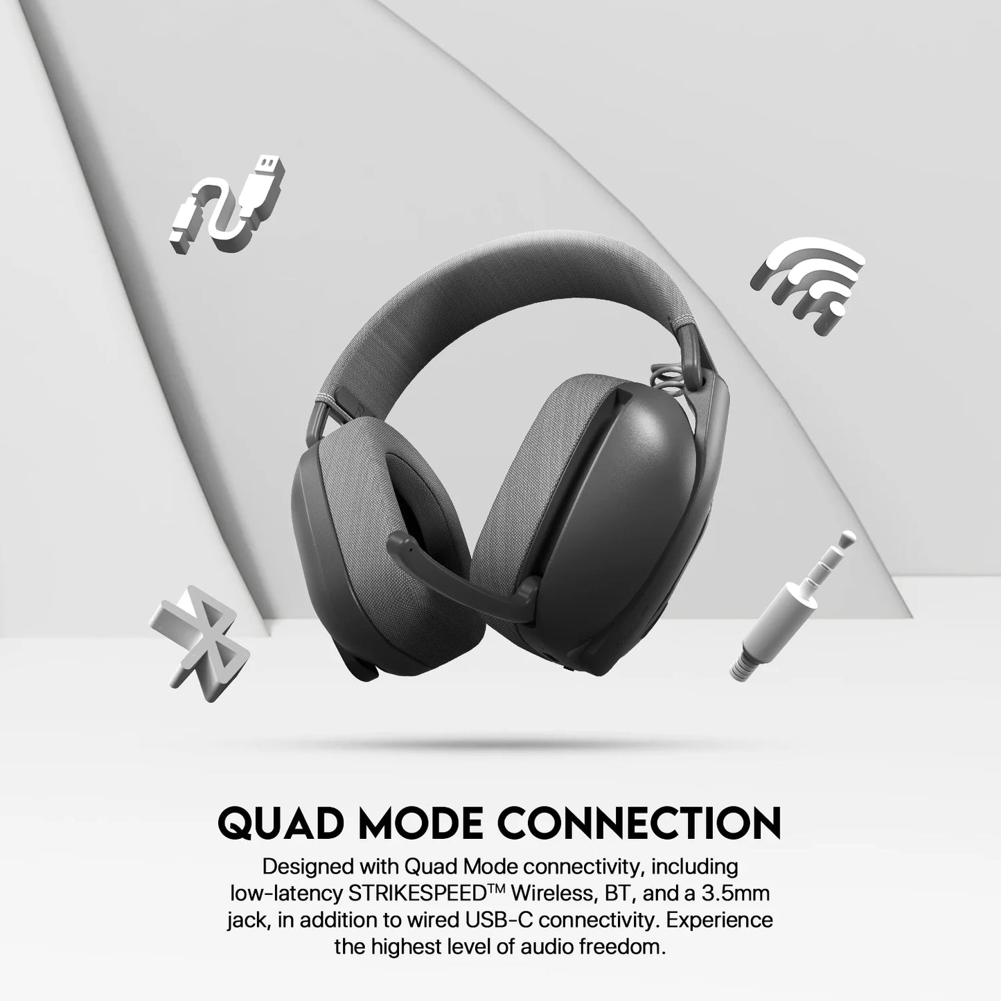 FANTECH WHG03P STUDIO PRO Gaming Headphones Wired& Wireless Bluetooth 7.1 Surround Headset With Noise Reduction Mic For PS5 XBOX - Universal Market