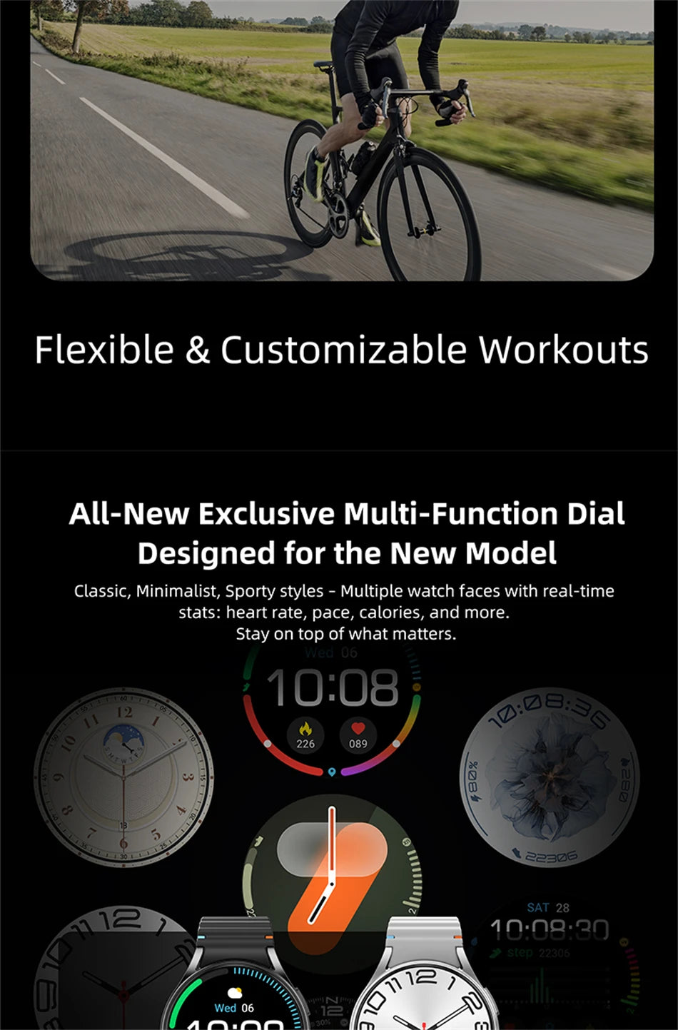 2025 New Bluetooth Call Smart Watch 7 Classic Men AMOLED HD Screen AI Voice Assistant Bluetooth Call NFC GPS Smartwatch Women