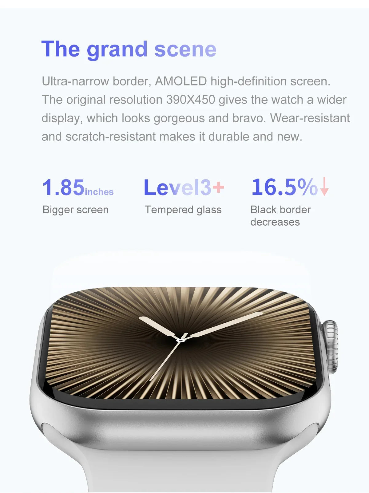 For Apple DT Watch X Mini Smart Watch 3D Menu Video AI Voice NFC Sports Record Health Test 1.85 Inch AMOLED Women Smartwatch